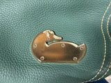 Dooney & Bourke Green Leather Purse - SEE PHOTOS