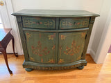 Green Painted Bombay Chest by Lane