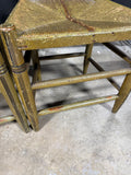 Pair of Painted Green Chairs