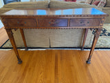 Ornate Carved Console Table - Unbranded