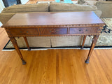 Ornate Carved Console Table - Unbranded