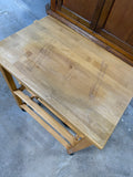 Kitchen Cart with Drawer on Casters