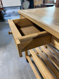 Kitchen Cart with Drawer on Casters