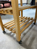 Kitchen Cart with Drawer on Casters