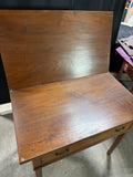Vintage Game Table with Drawer