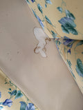 Henry Link Wicker and Upholstered Love Seat - Some Fading - See Description