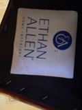 Ethan Allen Leather Executive Office Chair - shows wear - see photos.