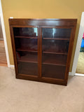Glass Front Bookcase ***HEAVY ITEM***READ DETAILS ON PICK UP POLICY***