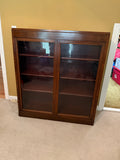 Glass Front Bookcase ***HEAVY ITEM***READ DETAILS ON PICK UP POLICY***