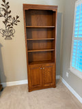 Solid Wood Bookcase with Storage **2 Available**Priced INDIVIDUALLY**