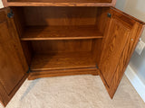 Solid Wood Bookcase with Storage **2 Available**Priced INDIVIDUALLY**