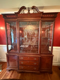 Palmer Home Collection by Lexington Furniture Lighted China Hutch***HEAVY ITEM***READ DETAILS ON PICK UP POLICY***