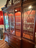 Palmer Home Collection by Lexington Furniture Lighted China Hutch***HEAVY ITEM***READ DETAILS ON PICK UP POLICY***