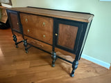 Two Toned Antique Sideboard