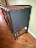 Two Toned Antique Sideboard