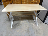 Lightweight Natural Color and White Desk