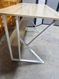 Lightweight Natural Color and White Desk