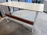 Lightweight Natural Color and White Desk