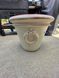 Large Glazed Terracotta Decorative Planter