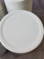 (B) Set of 4 Rae Dunn Melamine by Magenta "Sun" and "Beach" Tumblers