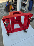 Red Mechanics Roller Seat