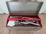 Craftsman Metal Tool Box w/Some Tools