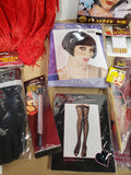 Adult Flapper Costume with Accessories—One Size Fits Most