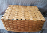 Woven Wood Basket