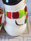 Ceramic Snowman Salt and Pepper Shaker