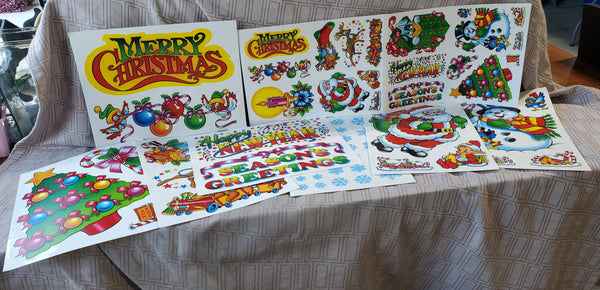 Holiday Sticker Lot
