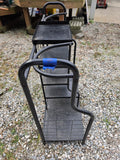 Black Metal Golf Organizer Unit
