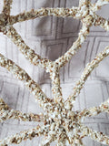 Crushed Seashell Covered Decorative Bowl