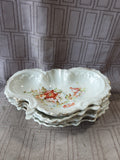 Lot of 4 Vintage Porcelain Bone Dishes