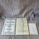 Lot of Colonial Williamsburg Foundation Reprinted Pamphlets (E)