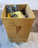 Box of Metal Model Train Tracks