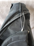 Black Single Strap Sling Backpack