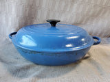 Le Creuset 30 Blue Enamel Braiser