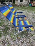 Rio Beach Low Reclining Beach Chair (two available, priced separately)
