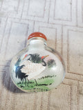 Asian Inspired Hand Painted Snuff Bottle