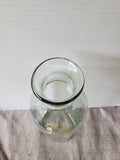 Recycled Clear Glass Bottle Vase