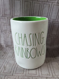 Rae Dunn "Chasing Rainbows" Rainy Walk Scented Candle UNUSED