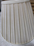 Cream Tone Pleated Lamp Shade