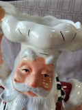 Ceramic Santa Chef Pitcher