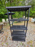 B-5-Tier Plastic Garage Shelving Unit (two available, priced separately)