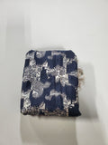 Black and Silver Toned Paisley Table Runner
