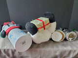 (B) Lot of Snowmen Decor