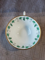 (B) Vista Alegre Portugal Teacup and Saucer Set
