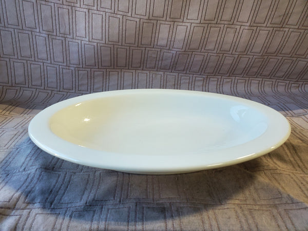 McNicol China Oblong White Serving Bowl