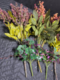Faux Floral Stem Lot(5)
