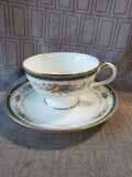 Noritake "King's Cross" Teacup and Saucer Set